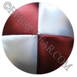 SATIN ALTERNATE WHITE-BURGUNDY