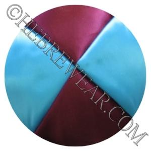 BURGUNDY-TURQUOISE