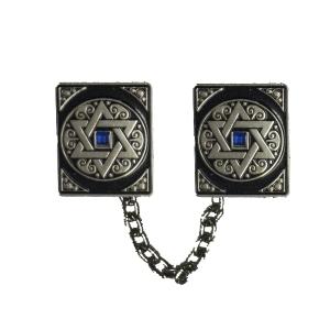MAGEN DAVID BLACK TALIT CLIP SOLD OUT