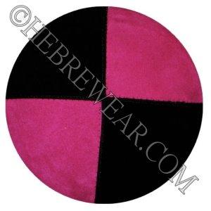 SUEDE ALTERNATE FUSHIA - BLACK