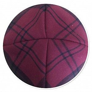 BURGUNDY TARTAN