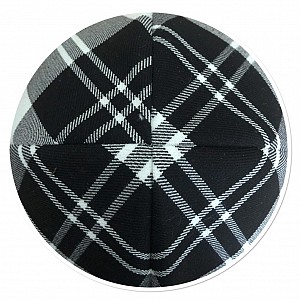 BLACK & WHITE TARTAN